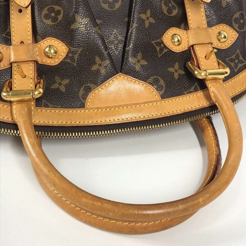 LOUIS VUITTON M40144 モノグラム ティボリGM ティボリ GM カバン 肩掛け トートバッグ ショルダーバッグ モノグラムキャンバス レディース ブラウン