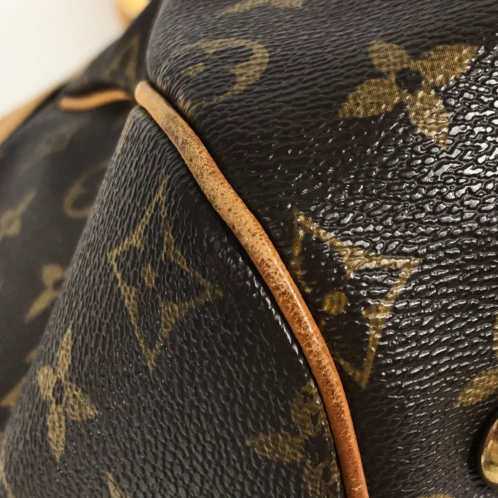 LOUIS VUITTON M40144 モノグラム ティボリGM ティボリ GM カバン 肩掛け トートバッグ ショルダーバッグ モノグラムキャンバス レディース ブラウン