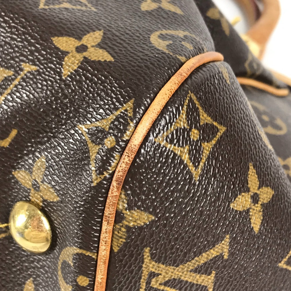 LOUIS VUITTON M40144 モノグラム ティボリGM ティボリ GM カバン 肩掛け トートバッグ ショルダーバッグ モノグラムキャンバス レディース ブラウン