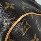LOUIS VUITTON M40144 モノグラム ティボリGM ティボリ GM カバン 肩掛け トートバッグ ショルダーバッグ モノグラムキャンバス レディース ブラウン