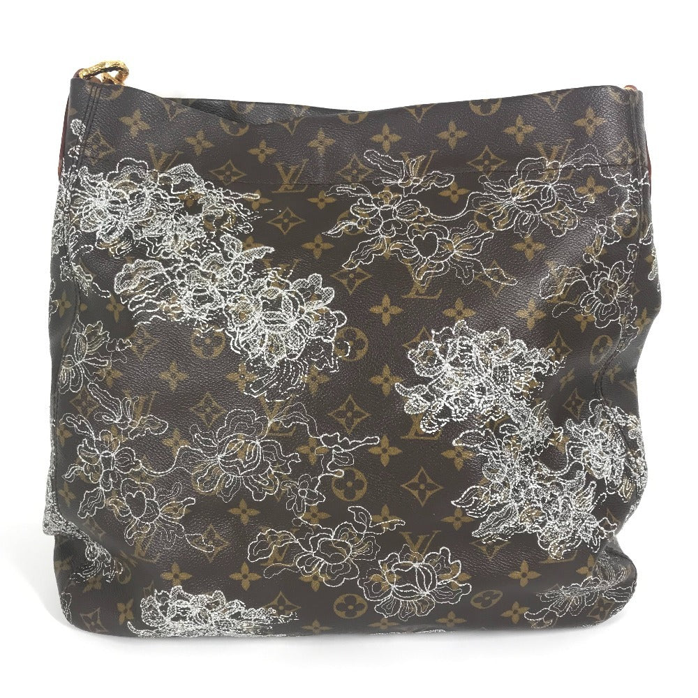 LOUIS VUITTON M95406 Monogram Dante Felsen Shoulder Tote Bag, Chain Bag, Monogram Canvas, Unisex, Argent, White