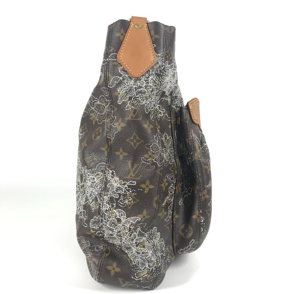 LOUIS VUITTON M95406 Monogram Dante Felsen Shoulder Tote Bag, Chain Bag, Monogram Canvas, Unisex, Argent, White