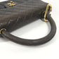CHANEL Matelasse Quilted Parent-Child Bag with CC Coco Mark Logo, Tote Bag, Flap, Carabiner, Handbag, Lambskin, Black, Women's