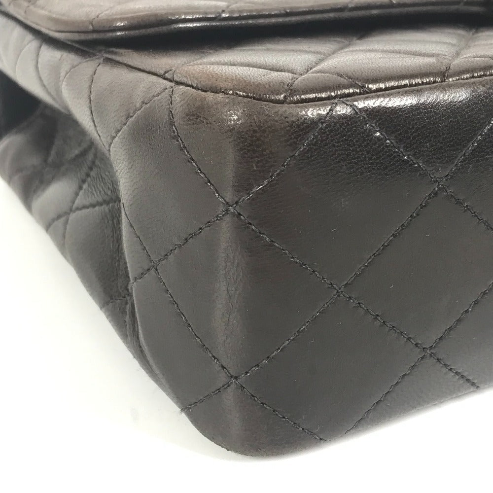 CHANEL Matelasse Quilted Parent-Child Bag with CC Coco Mark Logo, Tote Bag, Flap, Carabiner, Handbag, Lambskin, Black, Women's