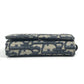 Dior Logo Oblique 6-Key Key Case, Canvas, Unisex, Navy