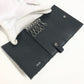 Dior Logo Oblique 6-Key Key Case, Canvas, Unisex, Navy