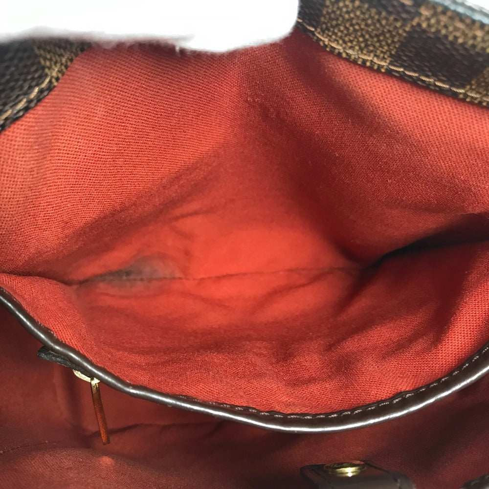 LOUIS VUITTON N51171 Damier SPO Vavin PM Tote Bag, Unisex, Handbag, Damier Canvas, Ebene Brown