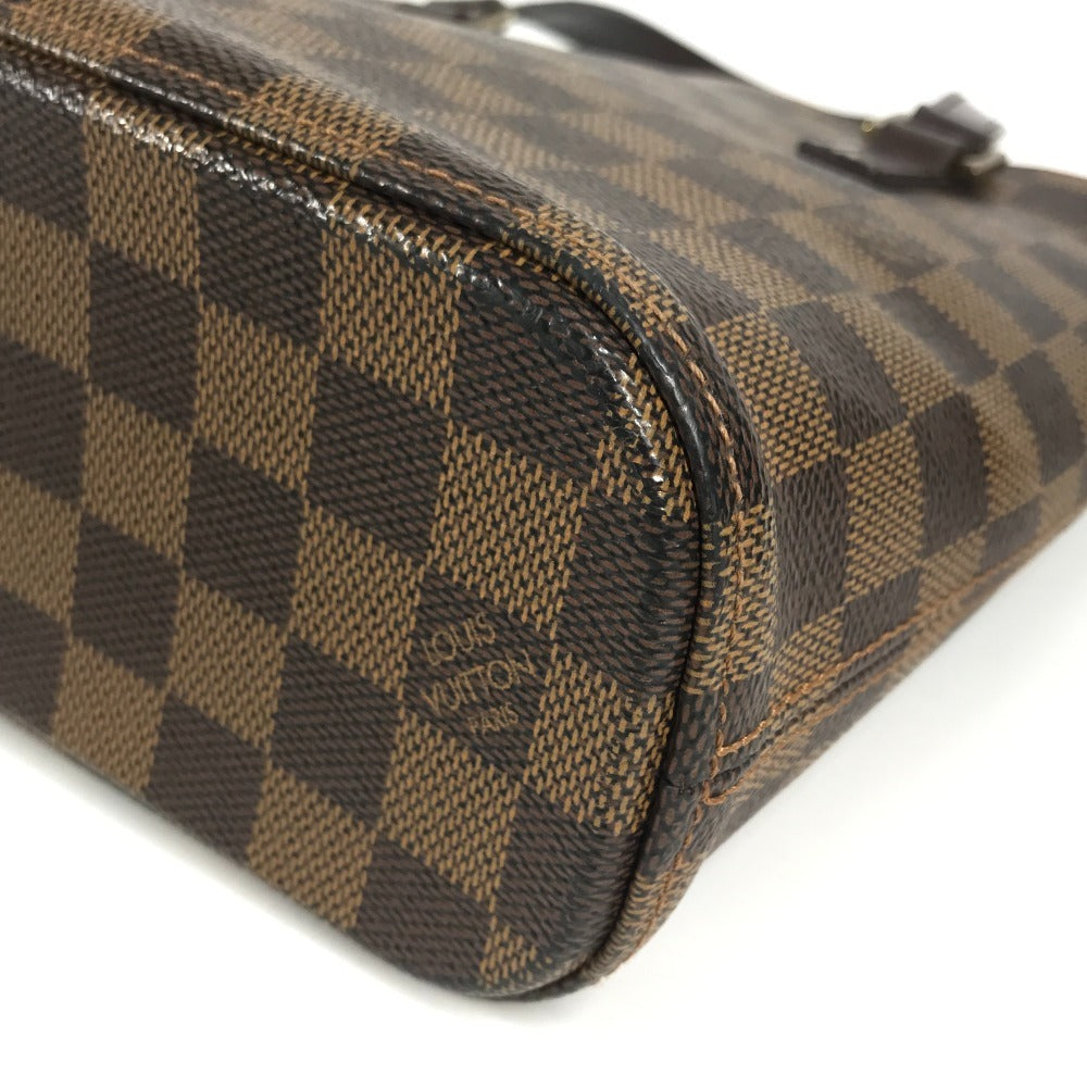 LOUIS VUITTON N51171 Damier SPO Vavin PM Tote Bag, Unisex, Handbag, Damier Canvas, Ebene Brown