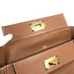 HERMES サック 24/24 ヴァンキャトル 29 カバン 2WAYバッグ ハンドバッグ ショルダーバッグ トゴ ユニセックス ゴールド