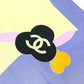 CHANEL Camellia Interior CC Coco Mark Logo Living Goods Dining Room Rectangular Multi-Cover Cloth Towel Cotton Women's Purple