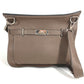 HERMES Gypsiere 34 Crossbody Flap Shoulder Bag in Taurillon Clemence Leather, Dark Brown, Unisex