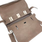 HERMES Gypsiere 34 Crossbody Flap Shoulder Bag in Taurillon Clemence Leather, Dark Brown, Unisex