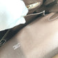 HERMES Gypsiere 34 Crossbody Flap Shoulder Bag in Taurillon Clemence Leather, Dark Brown, Unisex