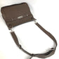 HERMES Gypsiere 34 Crossbody Flap Shoulder Bag in Taurillon Clemence Leather, Dark Brown, Unisex