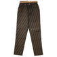FENDI vintage Zucca logo Long pants, trousers, apparel, bottoms Pants polyester / cotton Brown Used
