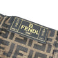 FENDI vintage Zucca logo Long pants, trousers, apparel, bottoms Pants polyester / cotton Brown Used