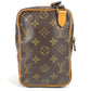 LOUIS VUITTON M45238 Monogram Mini Amazon Mini Amazon Crossbody Bag/Pochette Shoulder Bag in Monogram Canvas, Unisex, Brown