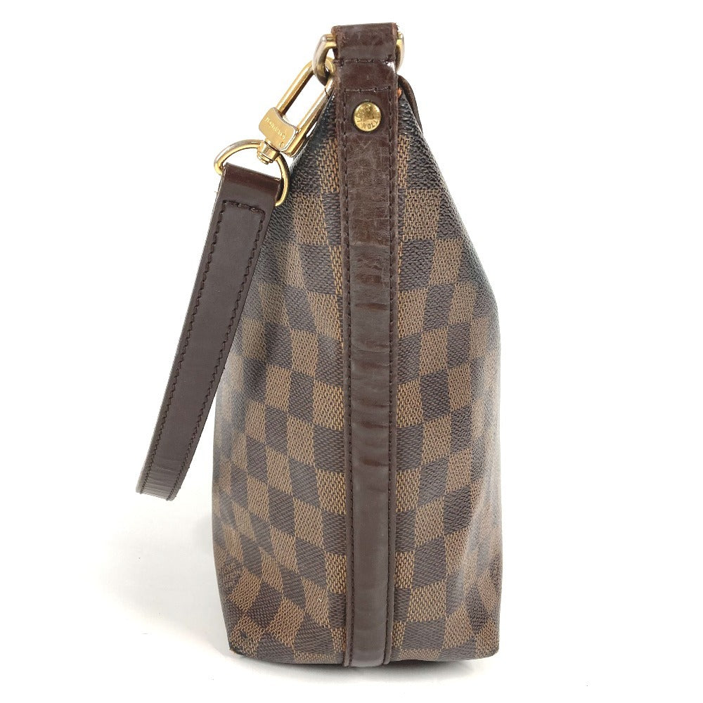 LOUIS VUITTON N51995 Damier Illovo MM Semi-Shoulder Bag, Handbag, Shoulder Bag, Damier Canvas, Unisex, Ebene, Brown