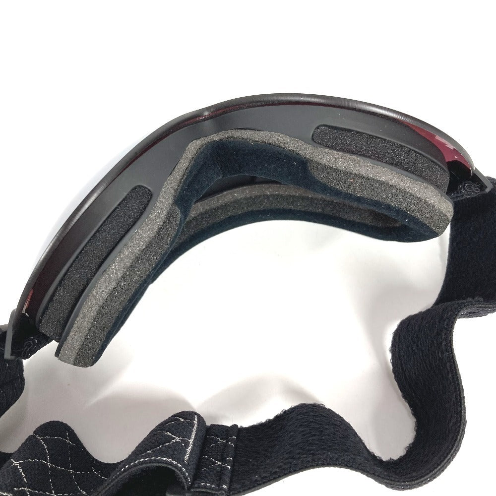 CHANEL Sports Snowboarding Skiing goggles glasses glasses eyewear glasses sunglasses Plastic / Rubber Black/BrownBased Used