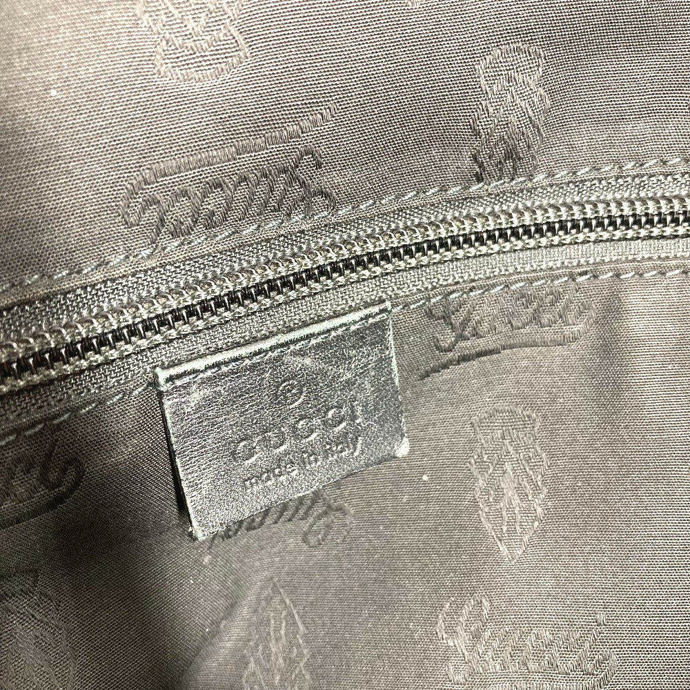 GUCCI 201482 旅行バッグ トラベルバッグ GG インプリメ カバン 肩掛け トートバッグ ボストンバッグ ショルダーバッグ レザー レディース ブラック