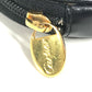 CARTIER Panther Logo Compact Wallet with Round Zipper, Unisex Leather, Black