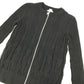 HERMES 2025 Spring/Summer Collection Mors à Jouet Apparel Outerwear Long Sleeve Cardigan with Bit Logo, Silk, Women's, Black