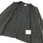 HERMES 2025 Spring/Summer Collection Mors à Jouet Apparel Outerwear Long Sleeve Cardigan with Bit Logo, Silk, Women's, Black