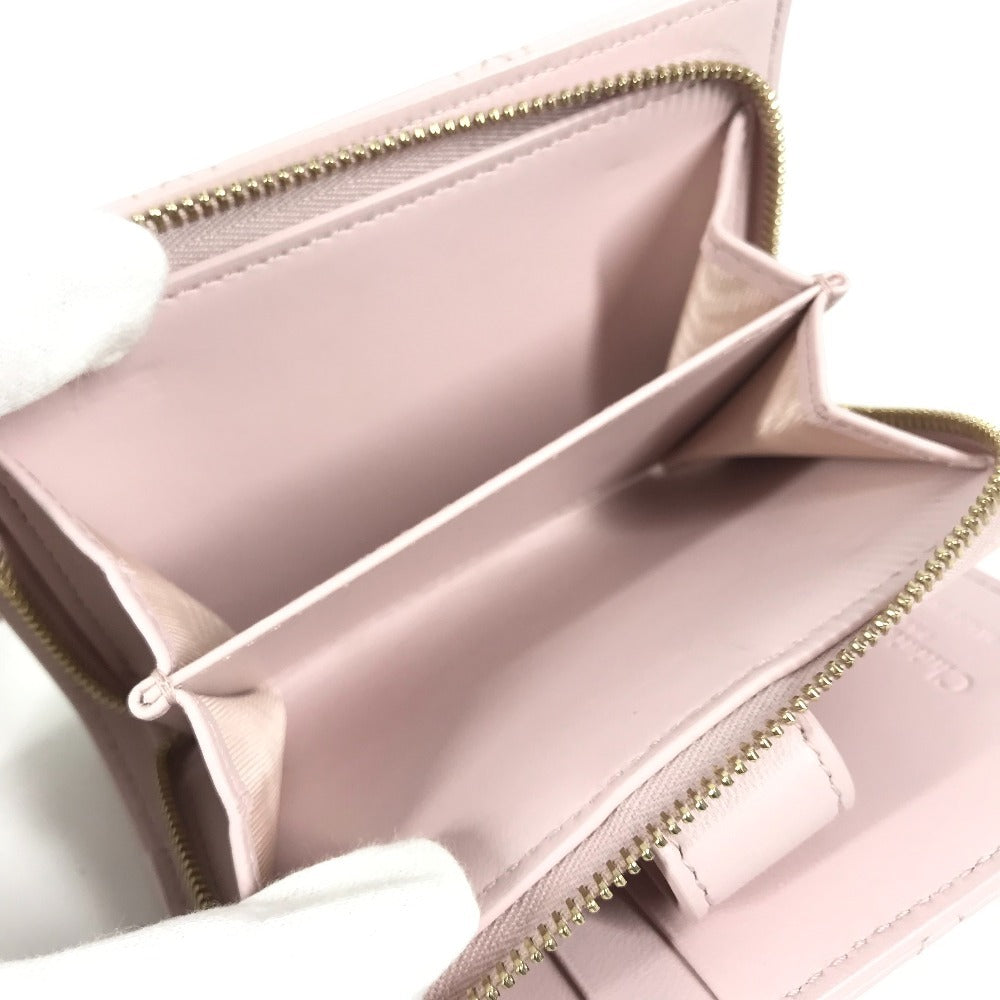 Christian Dior S6022ONMJ_M413 カナージュ レディディオール 日本限定 My Dior Dittany ウォレット コンパクトウォレット 2つ折り財布 ラムスキン レディース ピンク
