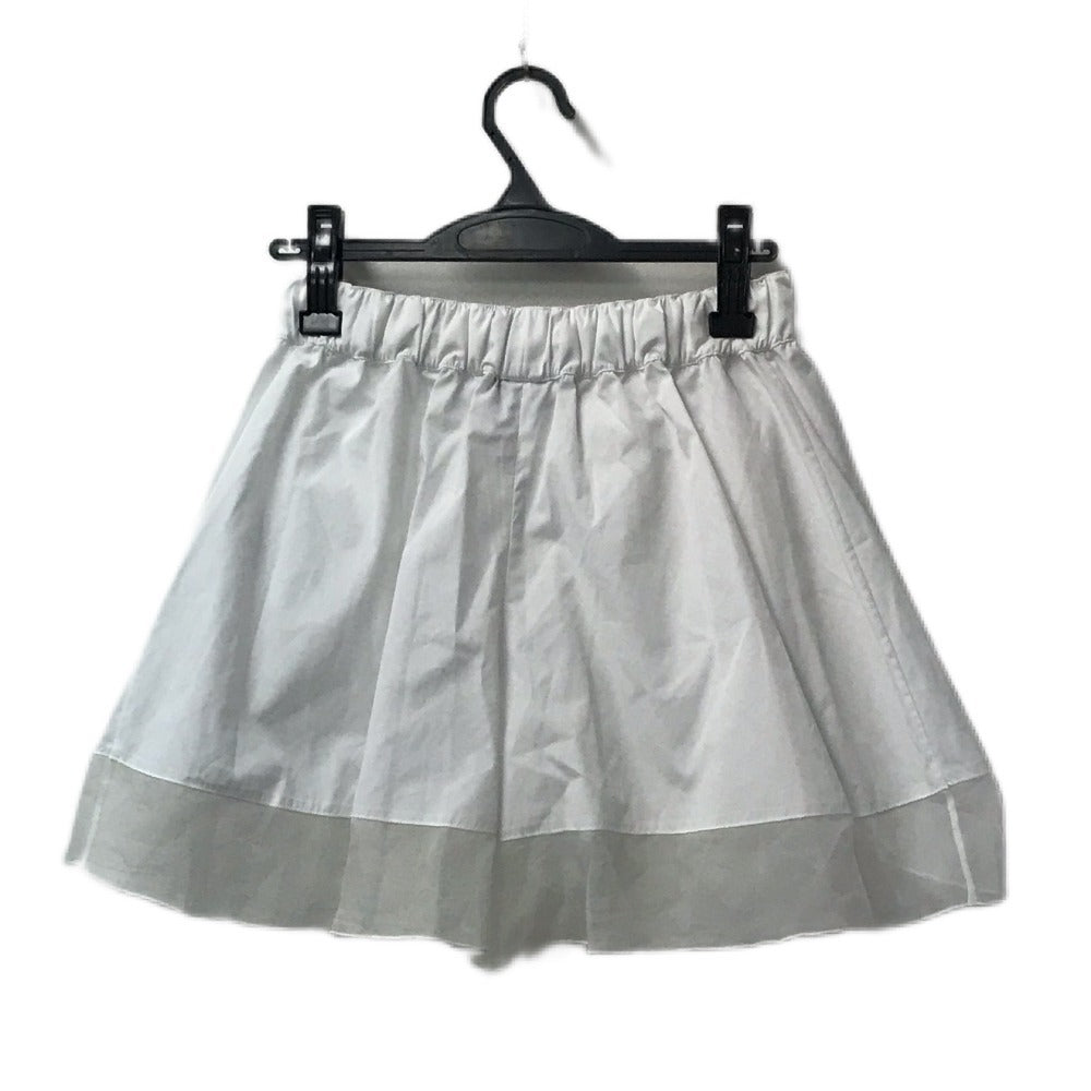 CHANEL P63229 CC Logo Button Apparel Bottoms Shorts Polyester Women's White