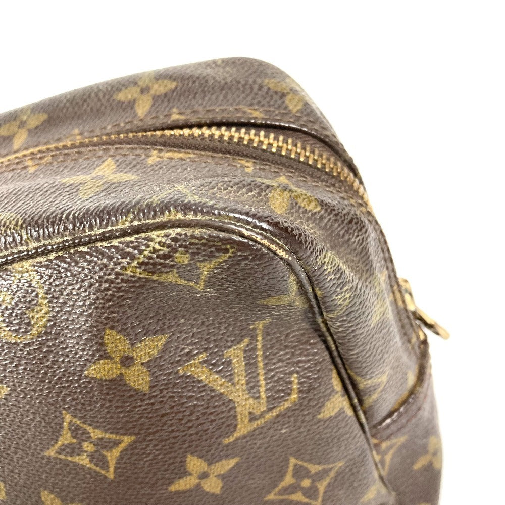 LOUIS VUITTON M47522 Monogram True Toilet 28 Makeup Pouch, Clutch Bag, Second Bag, Cosmetic Pouch, Monogram Canvas, Unisex, Brown