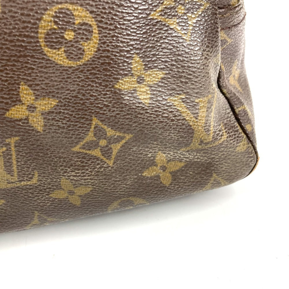 LOUIS VUITTON M47522 Monogram True Toilet 28 Makeup Pouch, Clutch Bag, Second Bag, Cosmetic Pouch, Monogram Canvas, Unisex, Brown