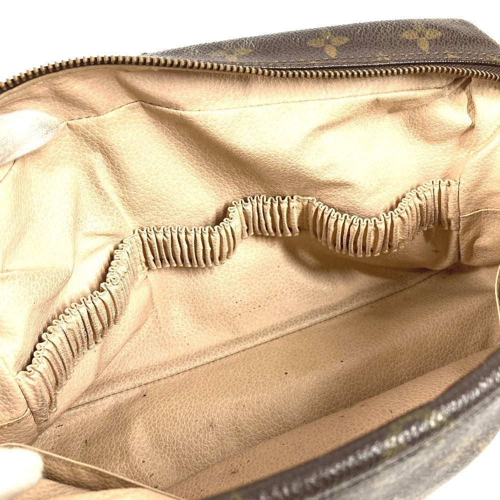 LOUIS VUITTON M47522 Monogram True Toilet 28 Makeup Pouch, Clutch Bag, Second Bag, Cosmetic Pouch, Monogram Canvas, Unisex, Brown