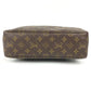 LOUIS VUITTON M47522 Monogram True Toilet 28 Makeup Pouch, Clutch Bag, Second Bag, Cosmetic Pouch, Monogram Canvas, Unisex, Brown