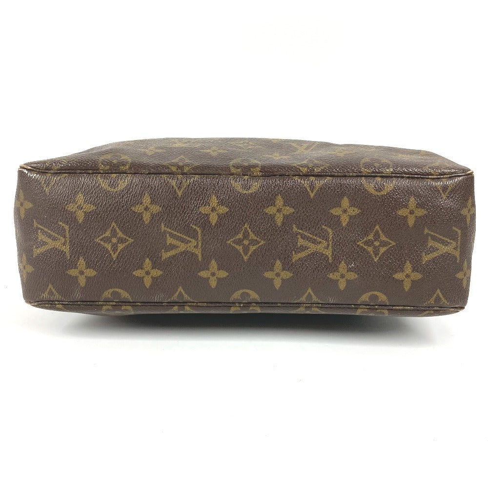 LOUIS VUITTON M47522 Monogram True Toilet 28 Makeup Pouch, Clutch Bag, Second Bag, Cosmetic Pouch, Monogram Canvas, Unisex, Brown