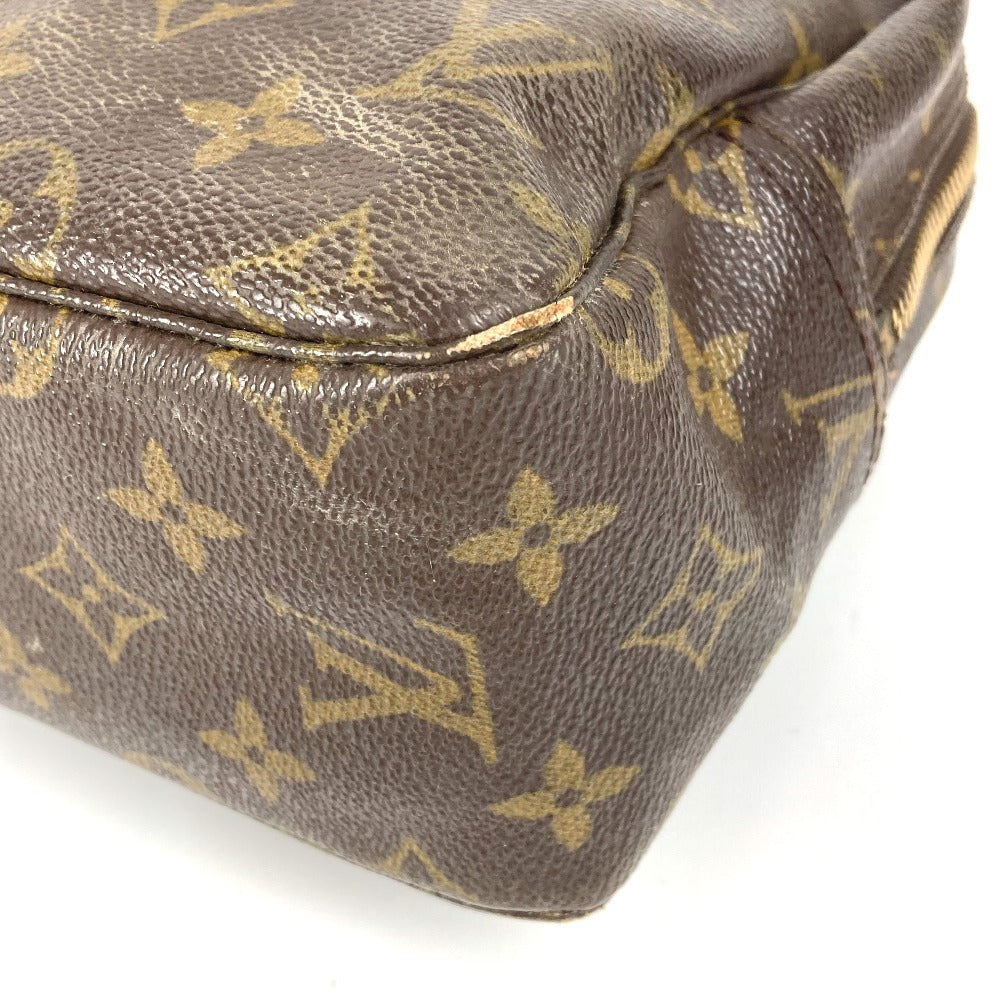 LOUIS VUITTON M47522 Monogram True Toilet 28 Makeup Pouch, Clutch Bag, Second Bag, Cosmetic Pouch, Monogram Canvas, Unisex, Brown