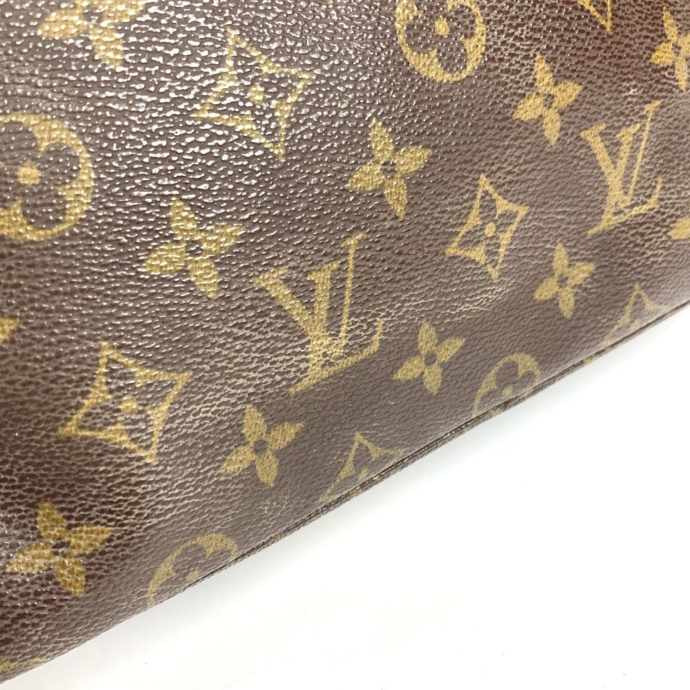 LOUIS VUITTON M47522 Monogram True Toilet 28 Makeup Pouch, Clutch Bag, Second Bag, Cosmetic Pouch, Monogram Canvas, Unisex, Brown