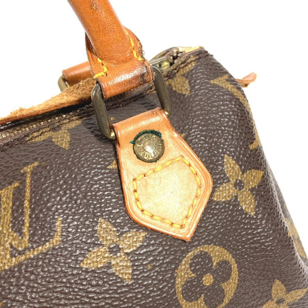 LOUIS VUITTON M41534 モノグラム ミニ・スピーディ ミニスピーディ カバン ミニミニボストンバッグ ポーチ ハンドバッグ モノグラムキャンバス ユニセックス ブラウン