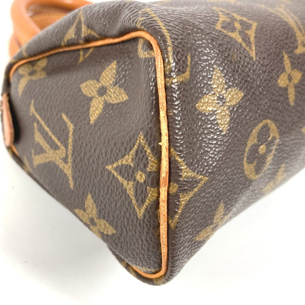LOUIS VUITTON M41534 モノグラム ミニ・スピーディ ミニスピーディ カバン ミニミニボストンバッグ ポーチ ハンドバッグ モノグラムキャンバス ユニセックス ブラウン