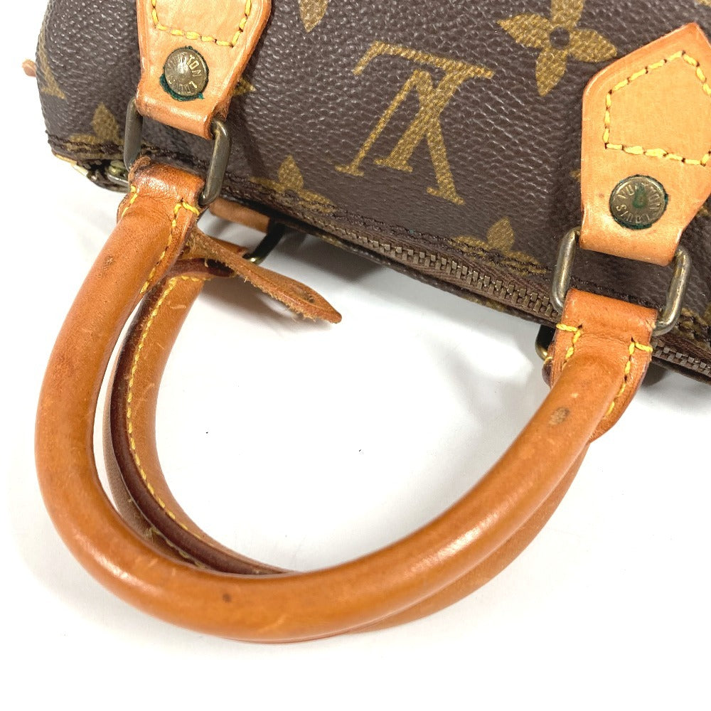LOUIS VUITTON M41534 モノグラム ミニ・スピーディ ミニスピーディ カバン ミニミニボストンバッグ ポーチ ハンドバッグ モノグラムキャンバス ユニセックス ブラウン