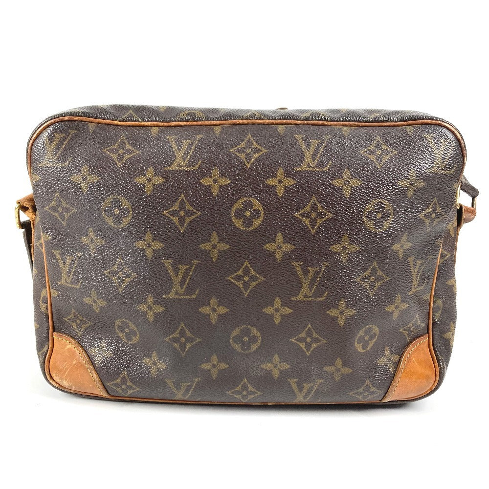 LOUIS VUITTON M45244 Monogram Nile กระเป๋าสะพายข้าง กระเป๋าสะพายไหล่ Monogram Canvas สำหรับผู้หญิง สีน้ำตาล