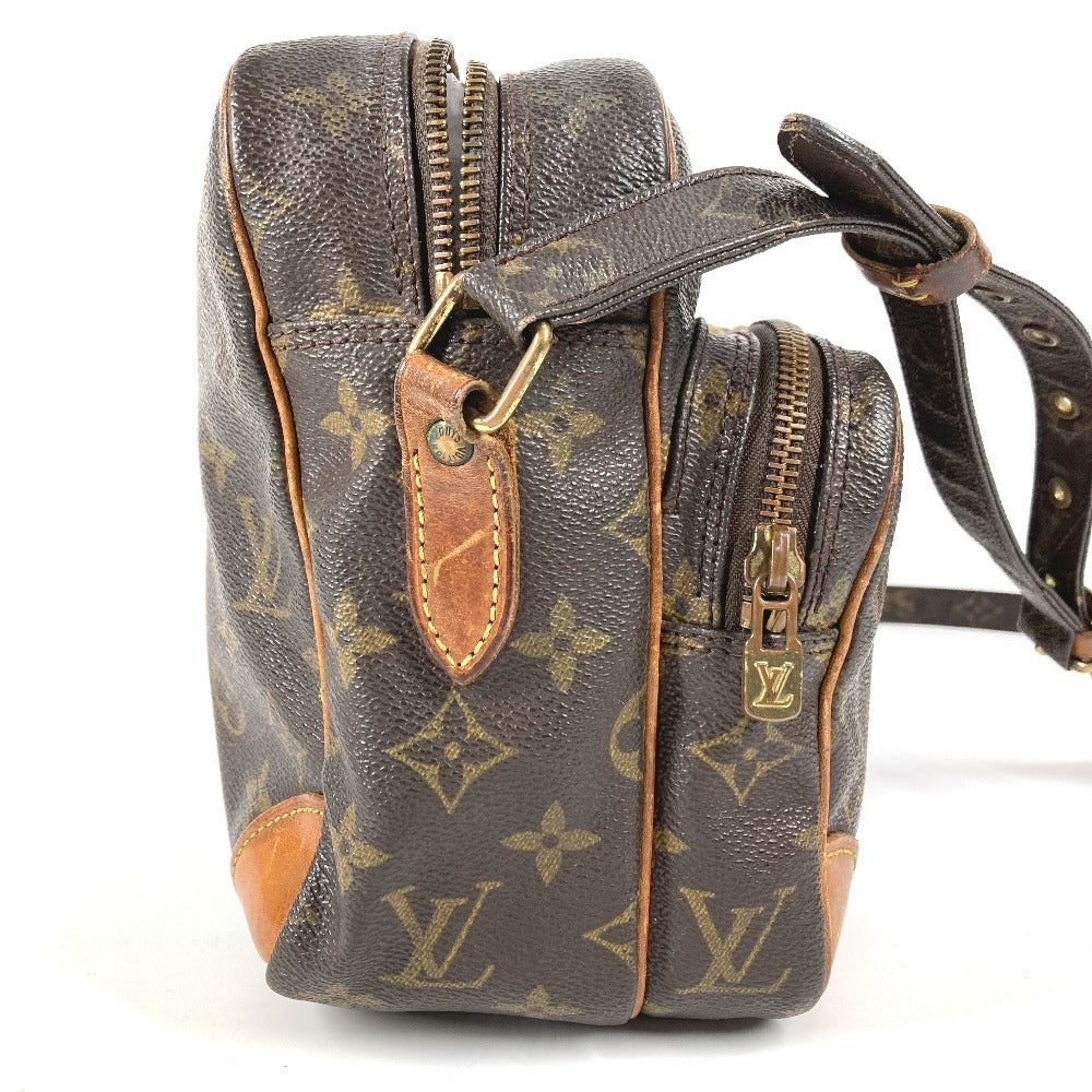 LOUIS VUITTON M45244 Monogram Nile กระเป๋าสะพายข้าง กระเป๋าสะพายไหล่ Monogram Canvas สำหรับผู้หญิง สีน้ำตาล