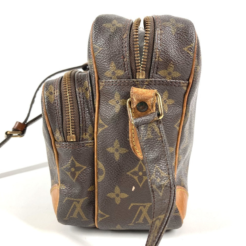 LOUIS VUITTON M45244 Monogram Nile กระเป๋าสะพายข้าง กระเป๋าสะพายไหล่ Monogram Canvas สำหรับผู้หญิง สีน้ำตาล