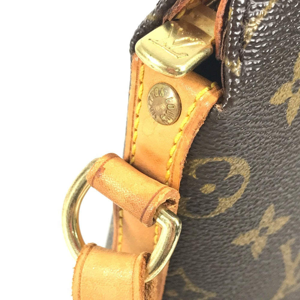 LOUIS VUITTON M51290 Monogram Drouot Shoulder Bag, Crossbody Pochette, Monogram Canvas, Unisex, Brown