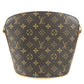 LOUIS VUITTON M51290 Monogram Drouot Shoulder Bag, Crossbody Pochette, Monogram Canvas, Unisex, Brown