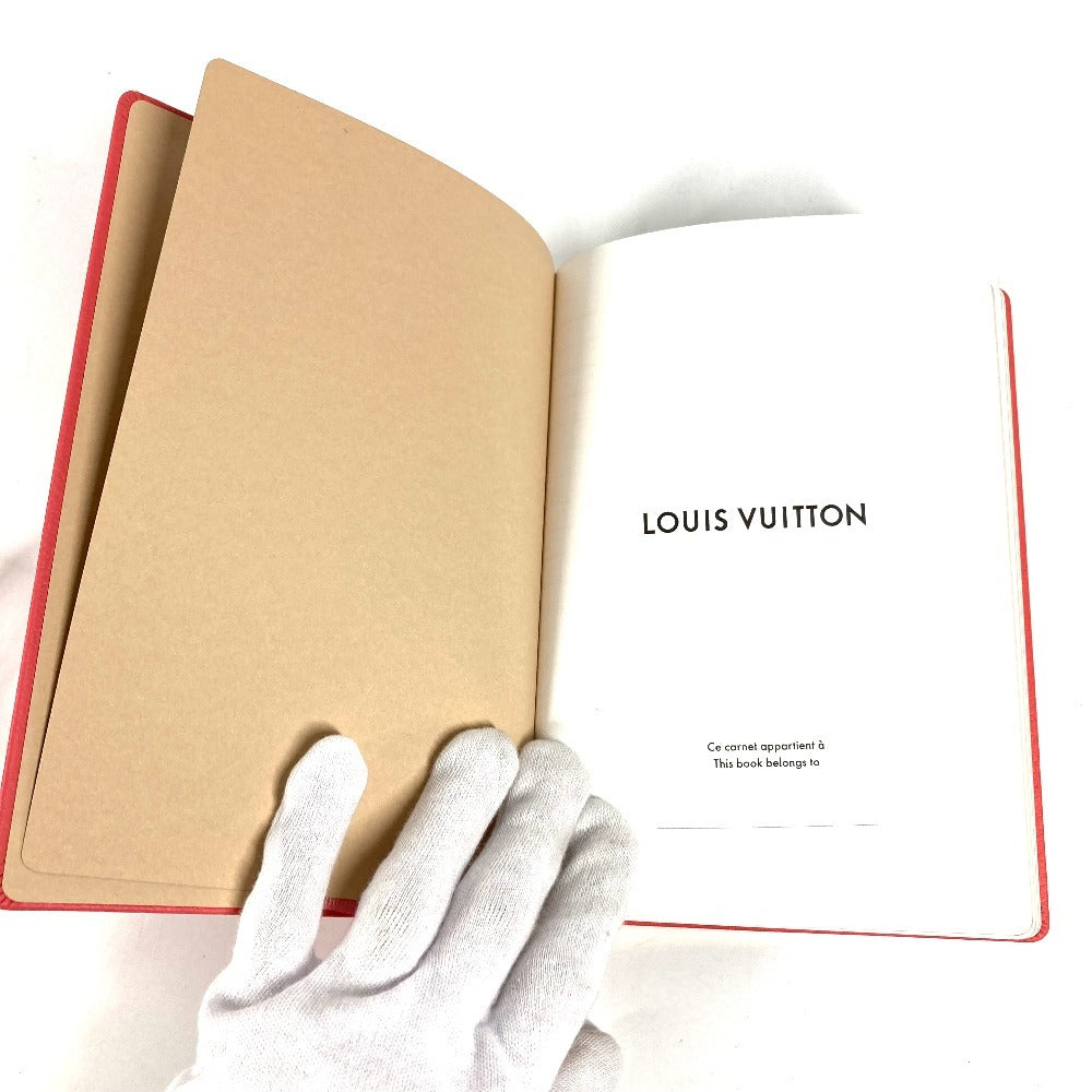 LOUIS VUITTON R98587 カイエ・クレマンス ヴィヴィエンヌ ステーショナリー ノート メモ帳 ノートブック レザー ユニセックス ピンク