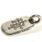 CHROME HEARTS セメタリークロス ロゴ ドッグタグ ネックレス ジュエリー アクセサリー ペンダントトップ SV925 ユニセックス シルバー