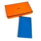 HERMES Bifold Agenda Vision Planner Stationery Case/Cover, Epson, Unisex, Blue