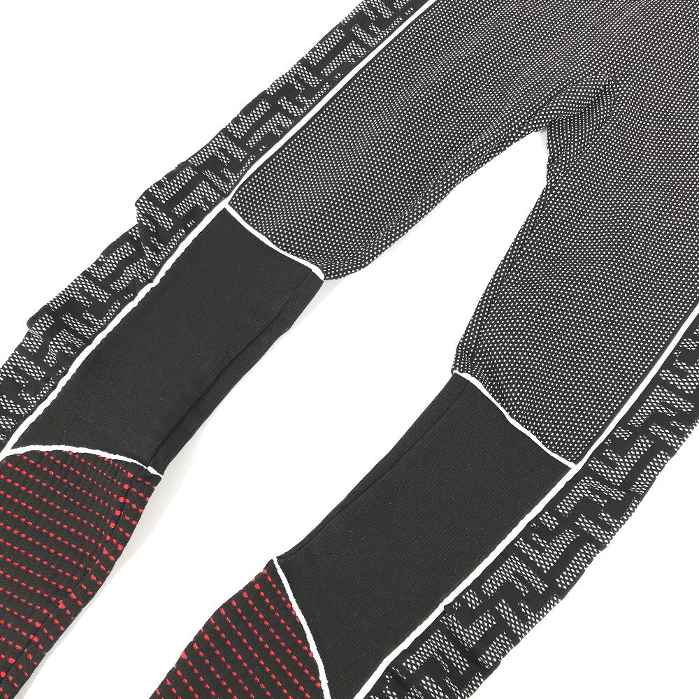 FENDI FAB216 Logo Apparel Zucca Swim Jogger Pants in Brown Nylon for Women