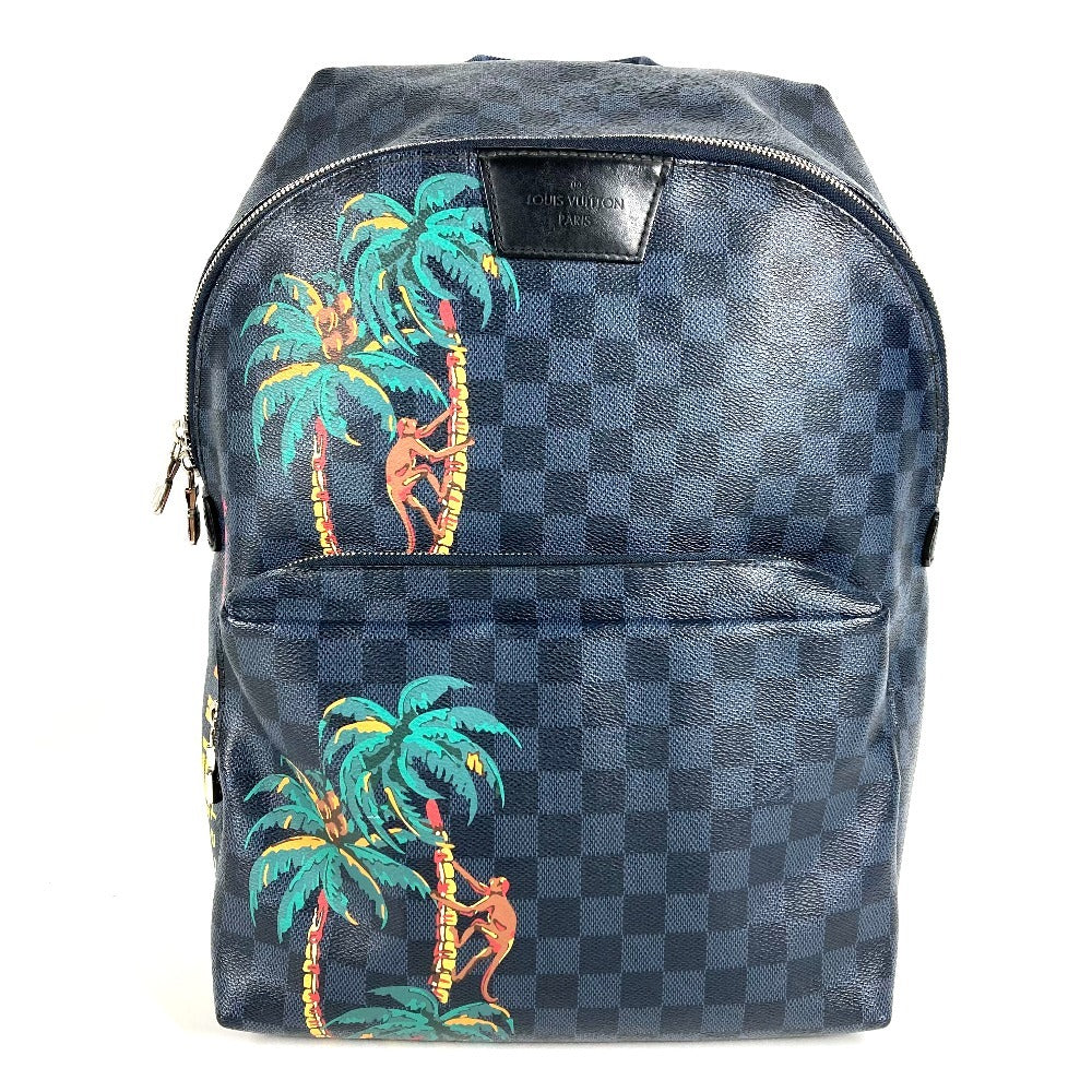 LOUIS VUITTON N50003 ダミエコバルトジャングル アポロ バックパック カバン リュックサック ダミエコバルトキャンバス ユニセックス ネイビー