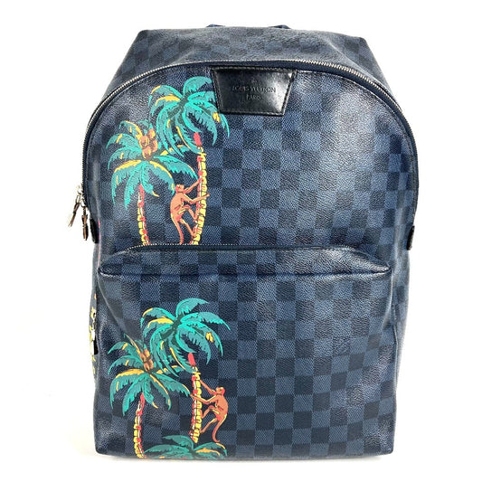 LOUIS VUITTON N50003 ダミエコバルトジャングル アポロ バックパック カバン リュックサック ダミエコバルトキャンバス ユニセックス ネイビー